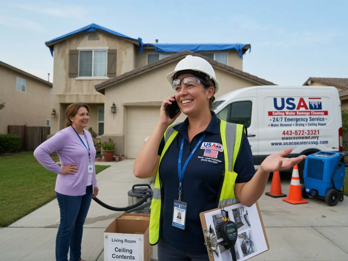 Ceiling Water Damage Restoration Oktaha, OK FAQs