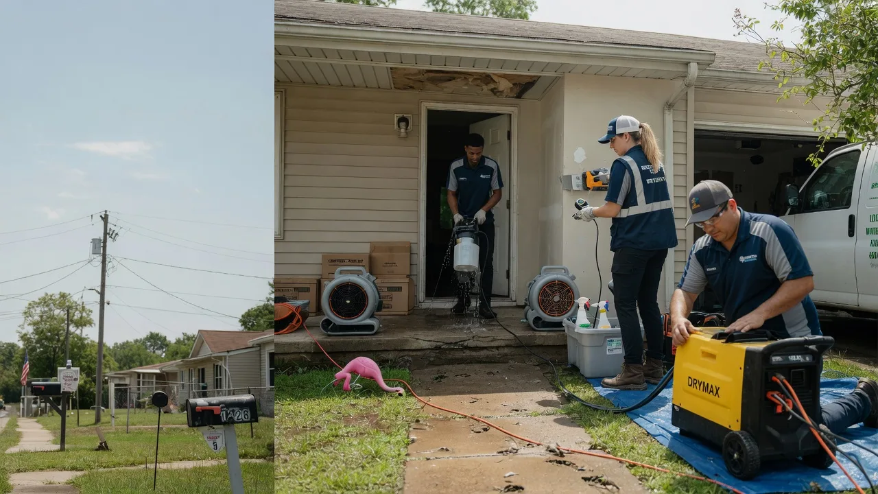 Storm Damage Water Removal in Oktaha, OK near me